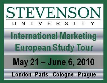 Stevenson University International Marketing European Study Tour