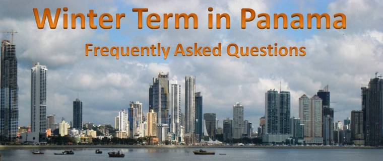 Winter Term in Panama FAQs